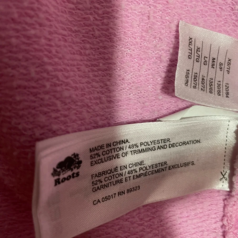 Roots pink sweater size 14 (kids) - Picture 3 of 4